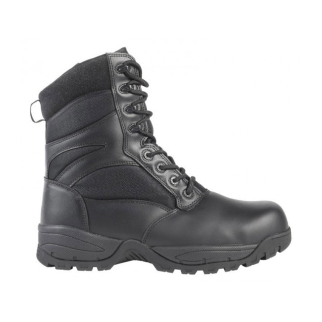 Rangers met stalen neus Megatech Evo enkele rits - Zwart - CityGuard