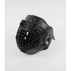 CAPACETE COM GRADE METALICA - METAL BOXE
