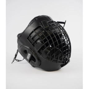CAPACETE COM GRADE METALICA - METAL BOXE
