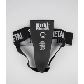 COQUILLA MUJER NEGRA - METAL BOXE