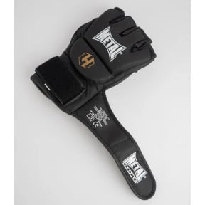 GUANTO MMA PRO SENZA POLLICE OCTAGON NERO - METAL BOXE