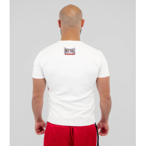 Tshirt New Visual Blanc - Metal Boxe