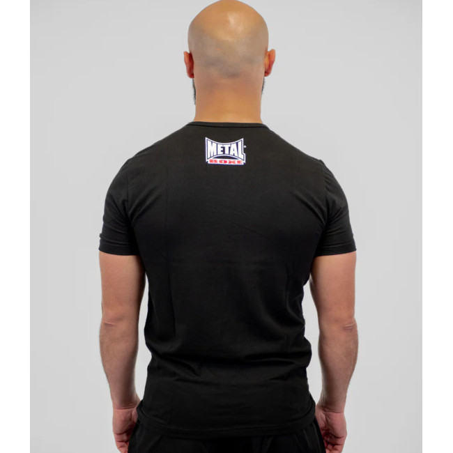 T-SHIRT NEW VISUAL NERO - METAL BOXE