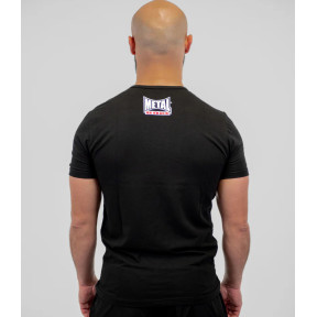 T-SHIRT NEW VISUAL PRETO - METAL BOXE