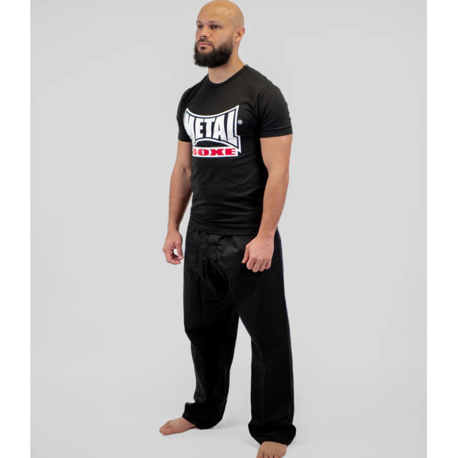 CAMISETA NEW VISUAL NEGRO - METAL BOXE