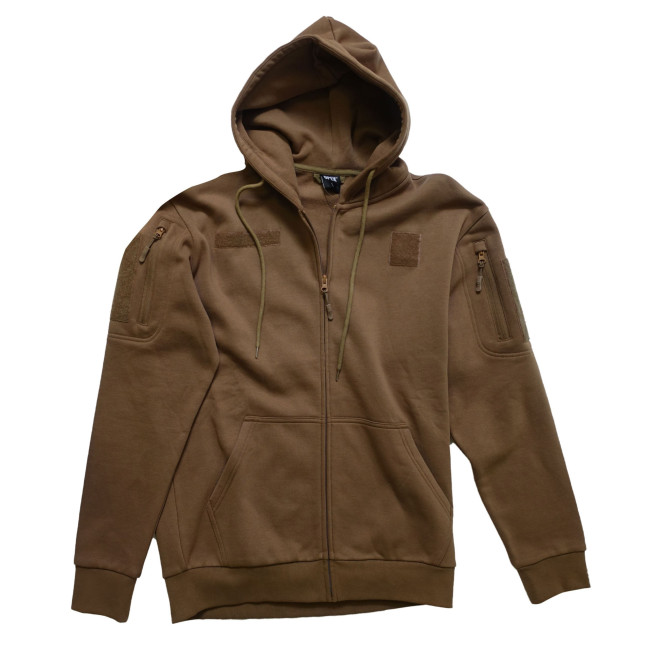 Sweat militaire SPIDER coyote avec zip - Patrol Equipement