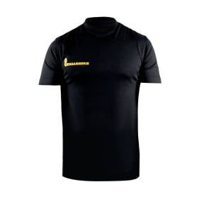Bedrucktes T-Shirt GENDARMERIE Gelb (Brust+Rücken) - Schwarz - GK
