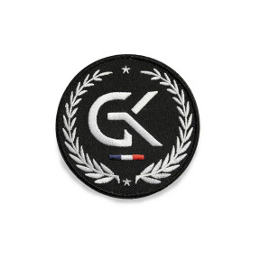 Gesticktes Abzeichen - Schwarz - GK