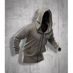 Sudadera con capucha Anonymous Undercover para mujer - Verde oliva - GK