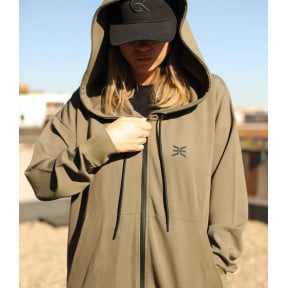Sweat à capuche Anonymous Undercover Femme - Vert Olive - GK