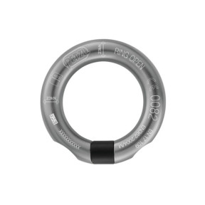 Anillo multidireccional abrible Ring Open - Gris Antracita - Petzl