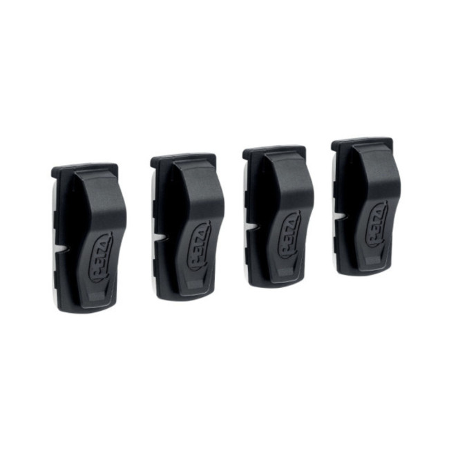 Clips de fixation adhésifs pour montage sur un casque d'une lampe frontale Aria ou Swift RL - Petzl