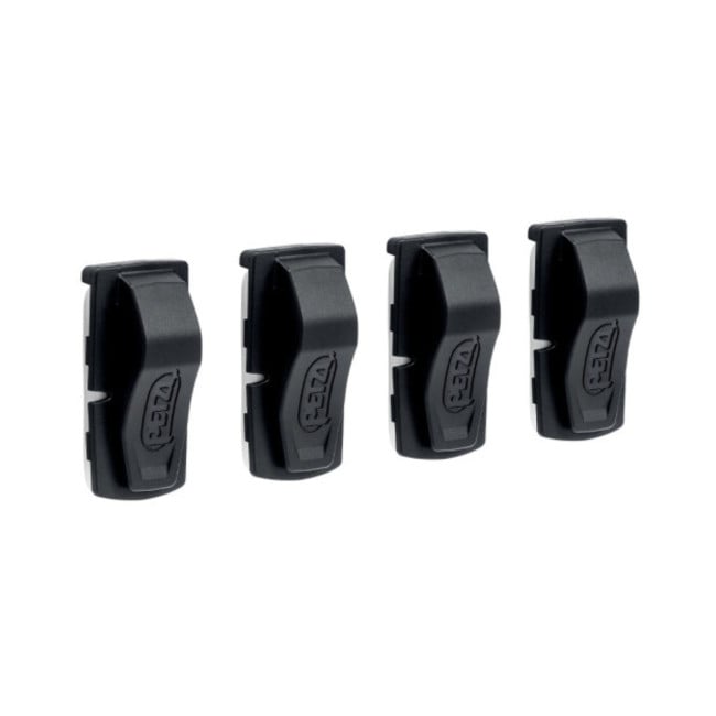 Clips de fixation adhésifs pour montage sur un casque d'une lampe frontale Aria ou Swift RL - Petzl