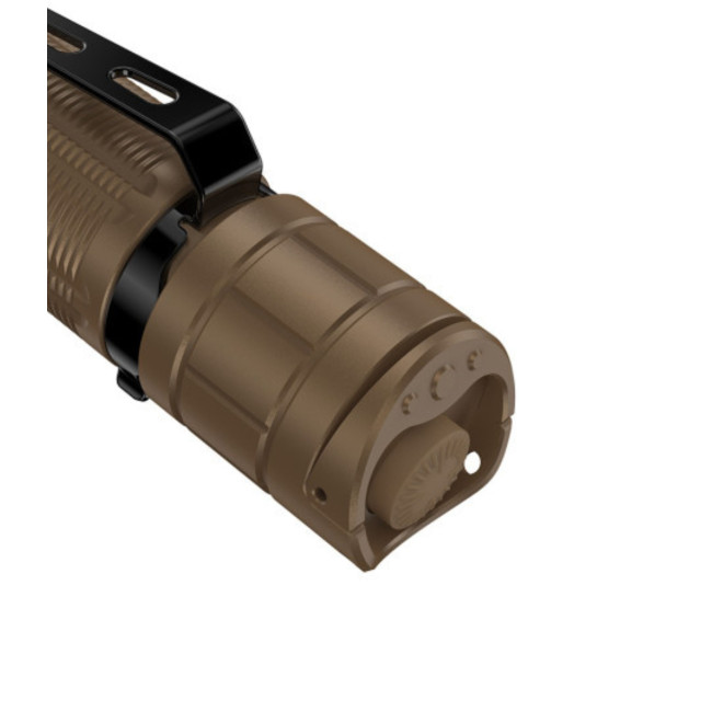 Akumulatorowa latarka taktyczna XT2CR PRO LED - 2100 lumenów - Tan - Klarus