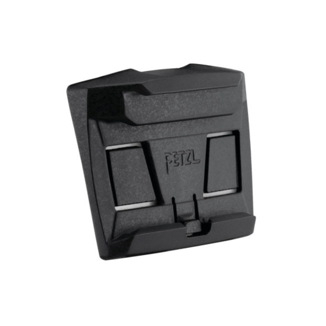 Placa de fixação adesiva para montagem de lanterna frontal Aria ou Swift RL em capacete - Preto - Petzl