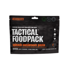 Ration de survie - Pâtes aux épinards et champignons - Tactical Foodpack
