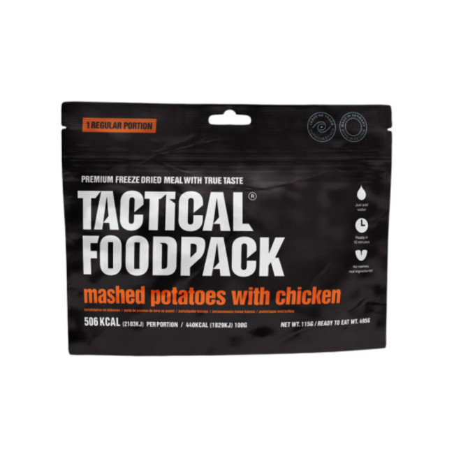Razione di sopravvivenza - Pollo e purè di patate - Tactical Foodpack