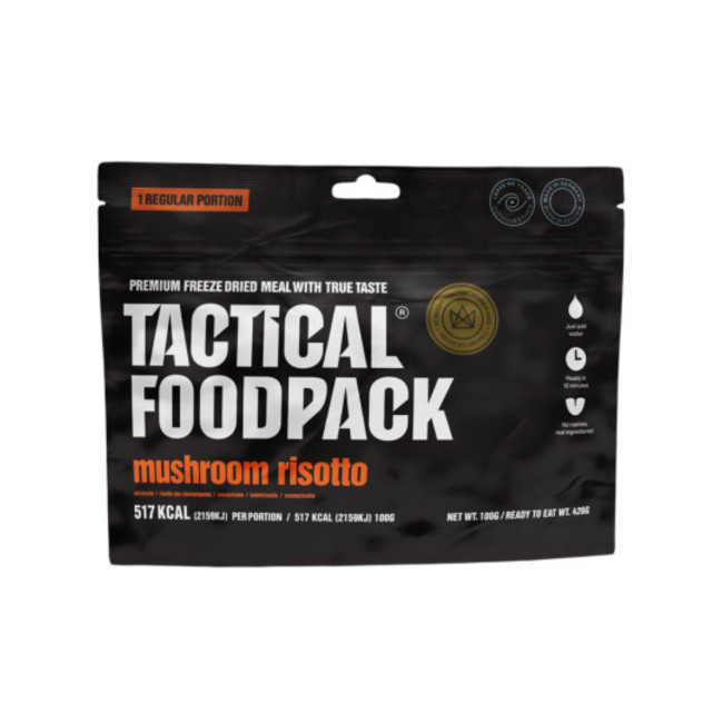 Ration de survie - Risotto de champignons - Tactical Foodpack