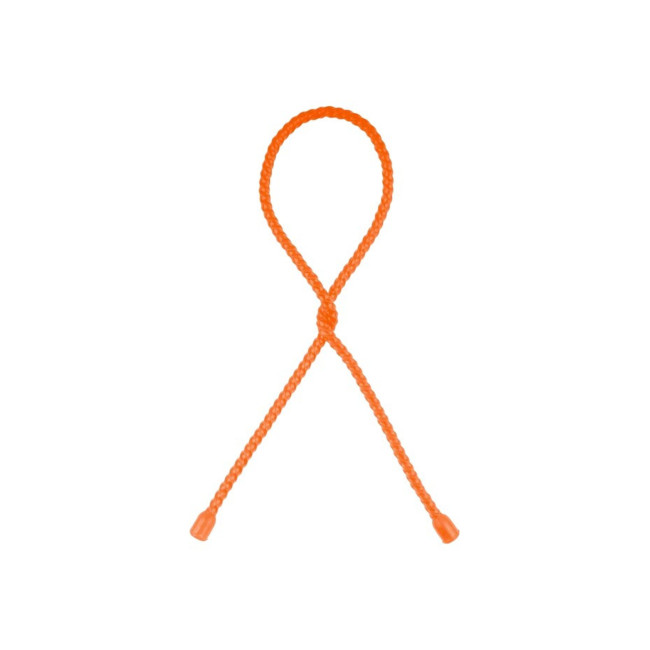 Lote de 2 atilhos torcidos em silicone 45,7cm - Laranja - Highlander Outdoor