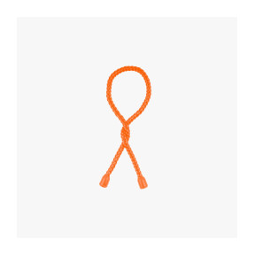 12'' Gear Twist - orange im 2er-Pack - Highlander