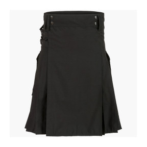 Kilt da combattimento nero - Highlander