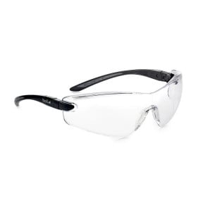 Okulary ochronne Cobra (szkło bezbarwne) - Czarne - Bollé Safety