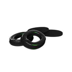 Kit igienico di ricambio (anelli in schiuma + cuscinetti) per cuffie antirumore Supreme T2/X2 BT - Nero - MSA Sordin