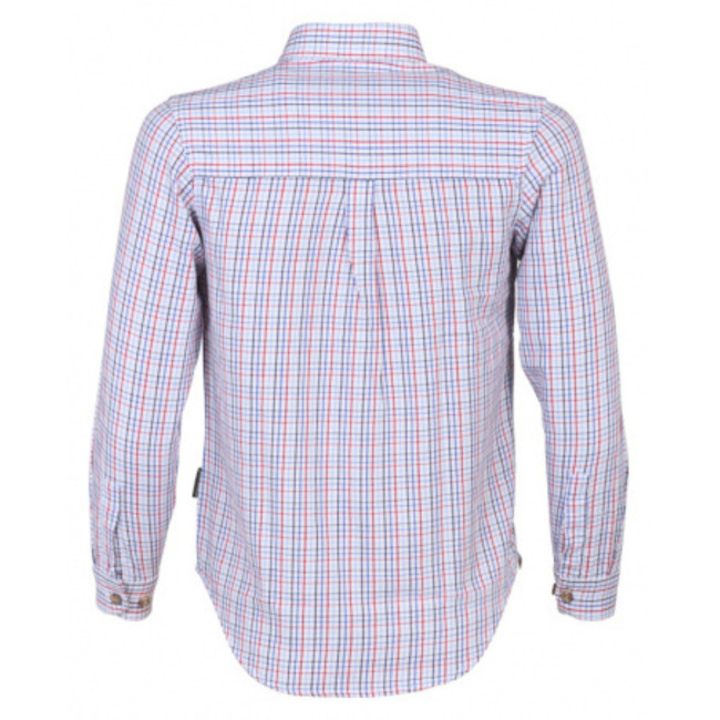 Children's Small Checkered Shirt in Red - Percussion