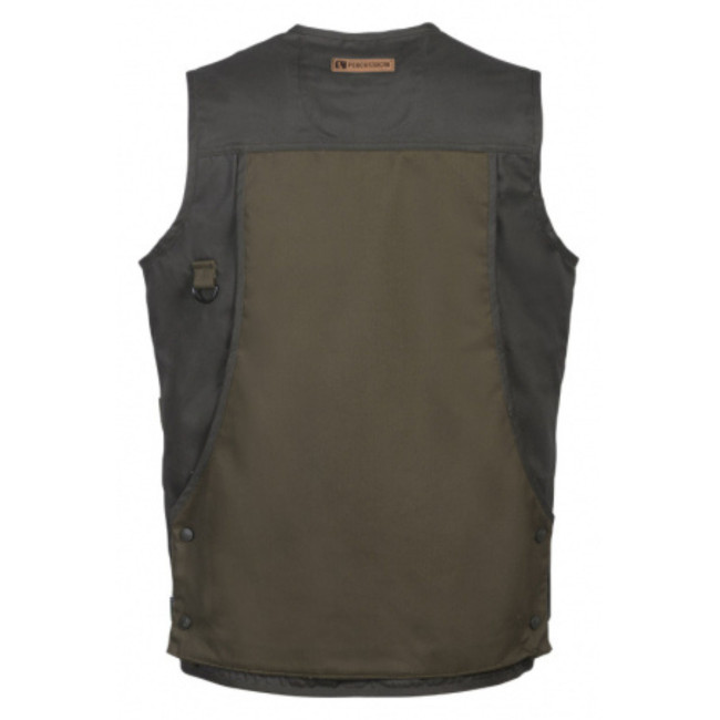 Gilet de chasse Tradition avec sanglier brodé - Percussion