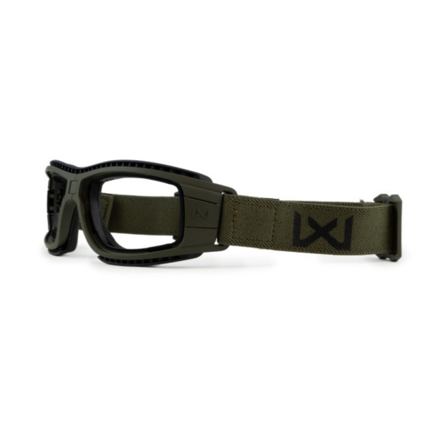 Máscara de proteção balística Lynx (kit 2 lentes Cinza/Incolor) - Verde Oliva - Wiley X