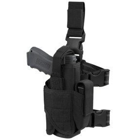 Kabura taktyczna udowa Tornado - Czarna - Condor Outdoor