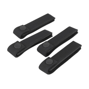 Set mit 4 modularen Molle-Gurten 4" - Schwarz - Condor Outdoor