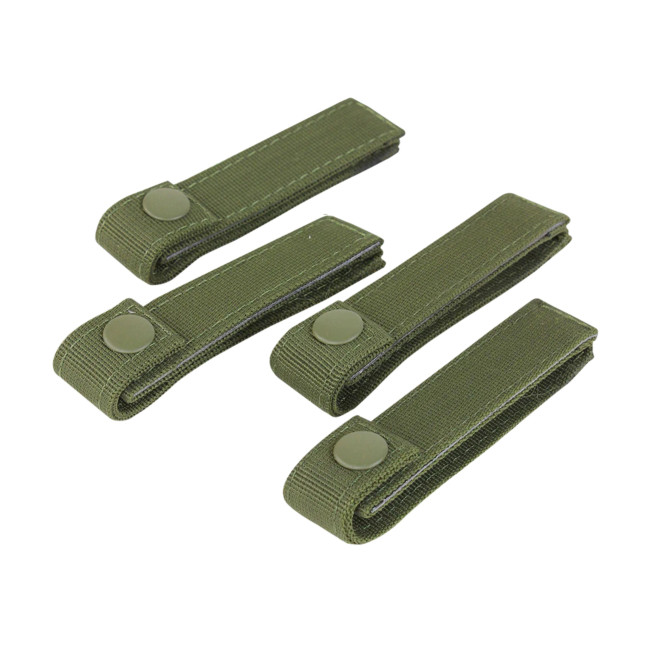 Set van 4 modulaire Molle riemen 4" - Olijfgroen - Condor Outdoor