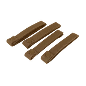 Set mit 4 modularen Molle-Gurten 6" - Coyote - Condor Outdoor