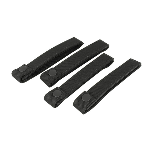 Set di 4 cinghie modulari Molle 6" - Nero - Condor Outdoor