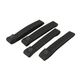 Set mit 4 modularen Molle-Gurten 6" - Schwarz - Condor Outdoor