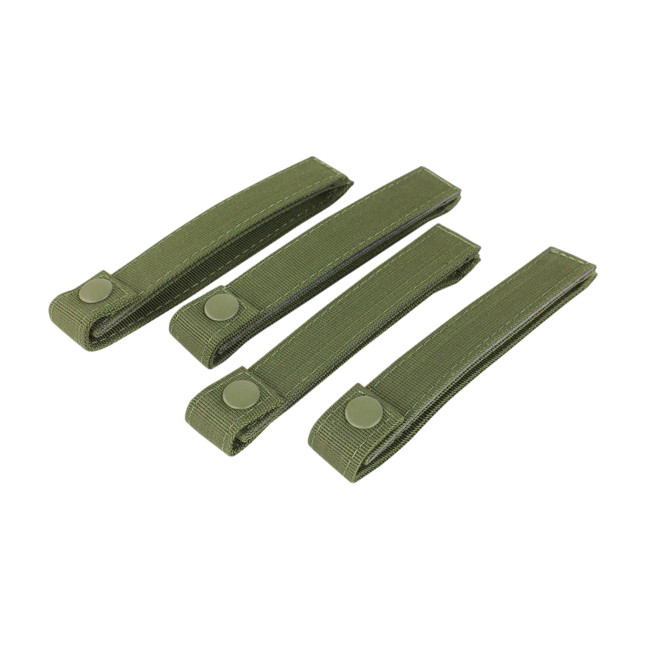 Set de 4 correas modulares Molle 6" - Verde Oliva - Condor Outdoor