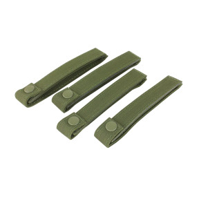 Set de 4 correas modulares Molle 6" - Verde Oliva - Condor Outdoor