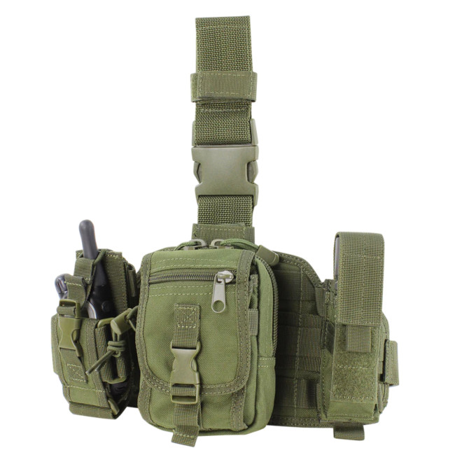 Bolsillo táctico de muslo - Verde Oliva - Condor Outdoor