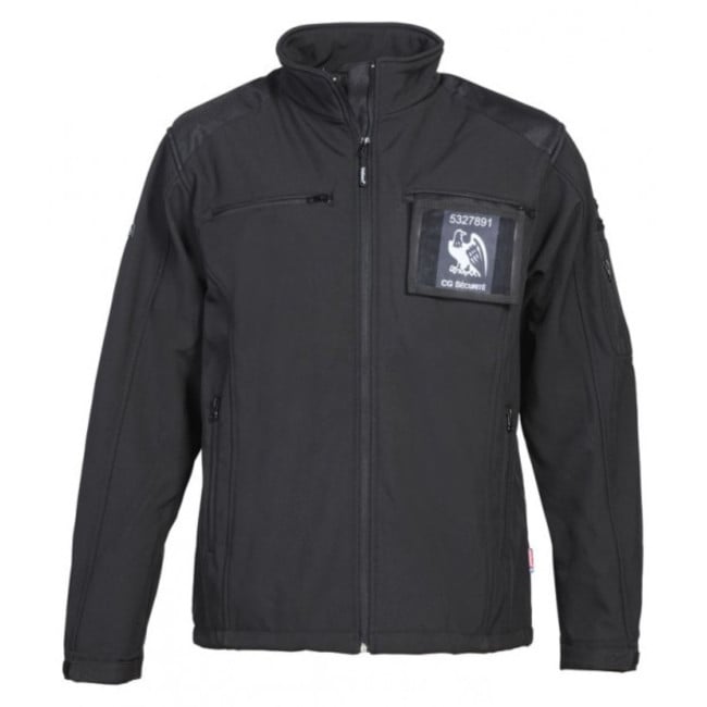 Blouson softshell Sécurité Privée - Noir - CityGuard