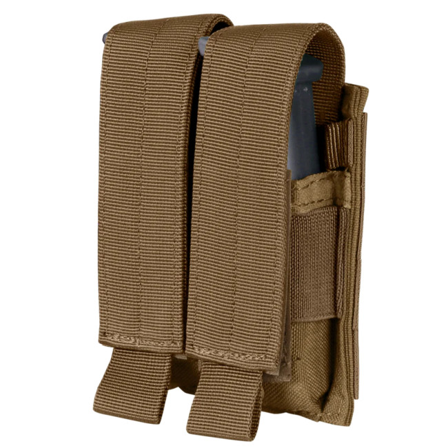Portacargador doble para pistolas - Coyote - Condor Outdoor