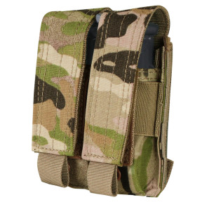 Podwójny ładownik na magazynki pistoletowe - Multicam - Condor Outdoor