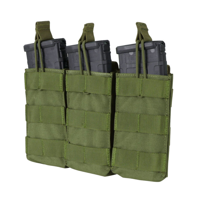 Drievoudige magazijnhouder voor M4/M16 - Olijfgroen - Condor Outdoor
