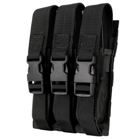 Portacaricatore triplo per MP5 - Nero - Condor Outdoor