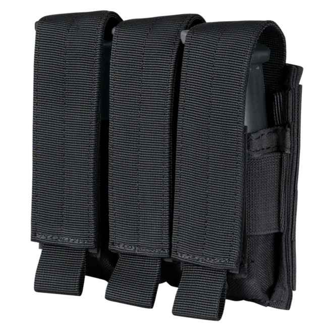 Drievoudige magazijnhouder voor pistolen - Zwart - Condor Outdoor