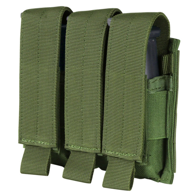 Porta-carregador triplo para pistolas - Verde Oliva - Condor Outdoor