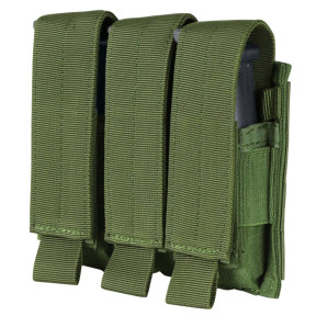 Dreifach-Magazintasche für Pistolen - Olivgrün - Condor Outdoor