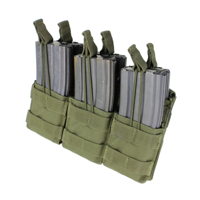 Portacargador triple Stacker para M4 - Verde Oliva - Condor Outdoor