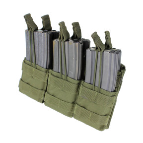 Porte-chargeur triple Stacker pour M4 - Vert Olive - Condor Outdoor