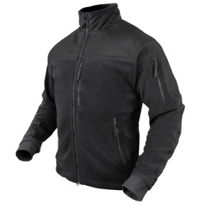 Alpha Fleecejacke - Schwarz - Condor Outdoor